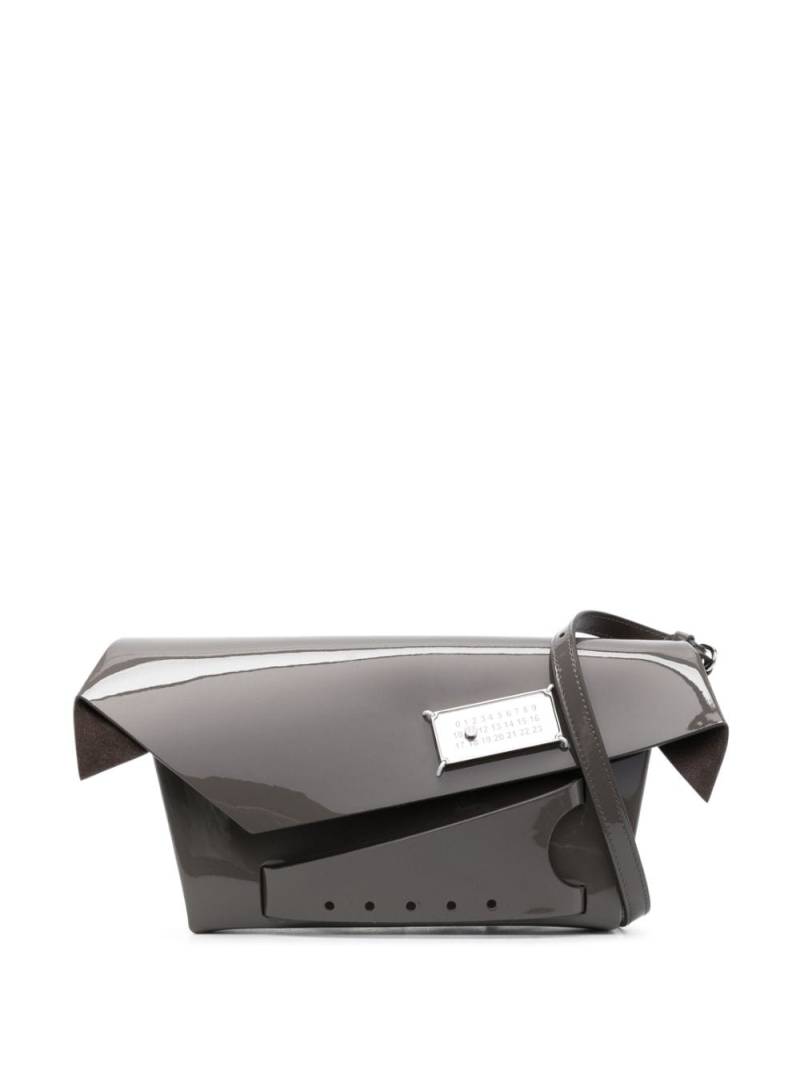 Maison Margiela medium Snatched clutch bag - Grey von Maison Margiela