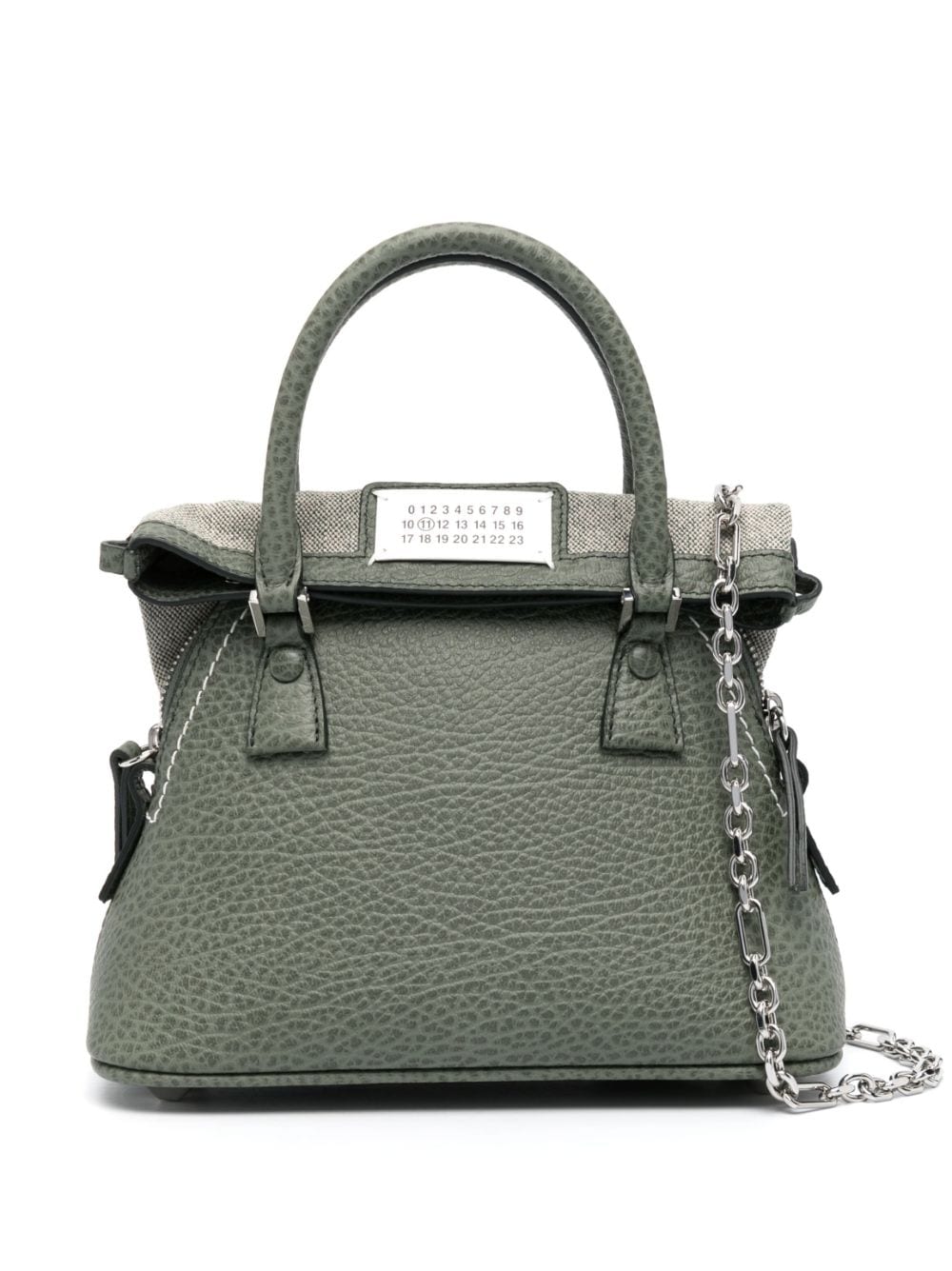 Maison Margiela micro 5AC Classique top-handle bag - Green von Maison Margiela