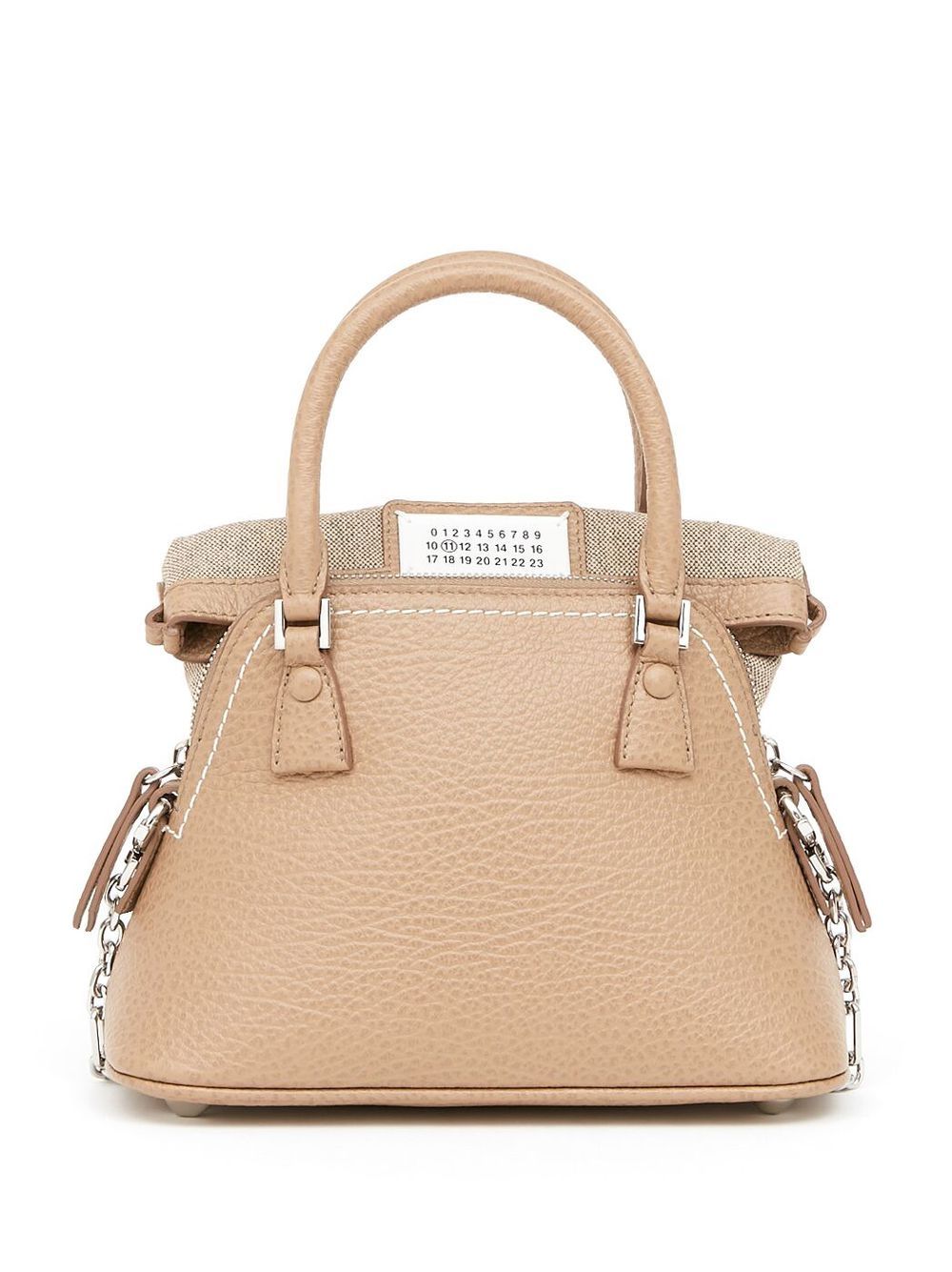 Maison Margiela micro 5AC Classique top-handle bag - Neutrals von Maison Margiela