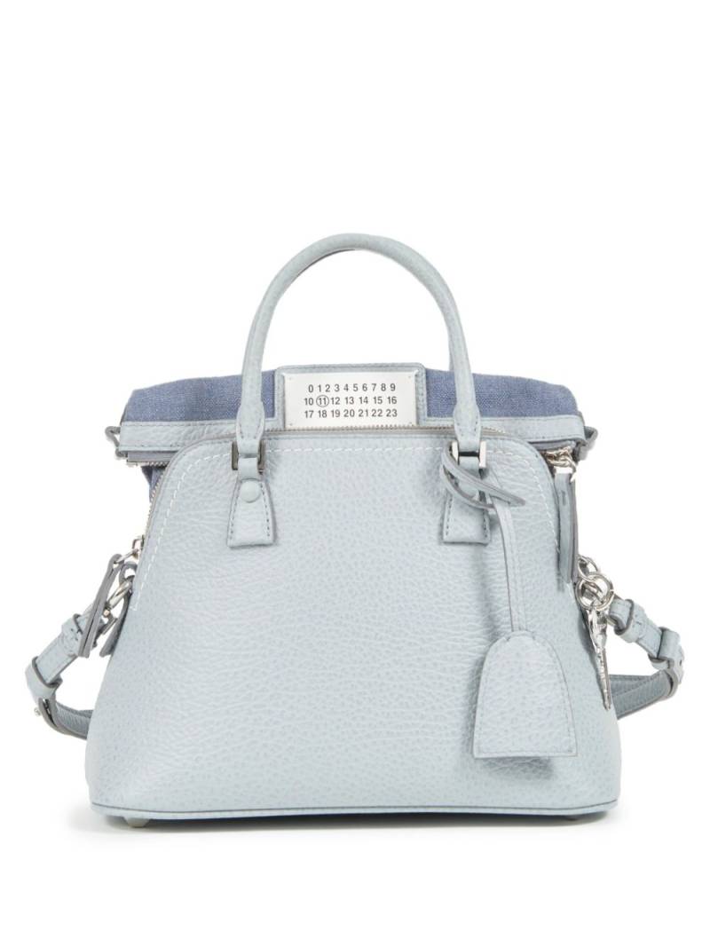 Maison Margiela mini 5AC Classique tote bag - Blue von Maison Margiela