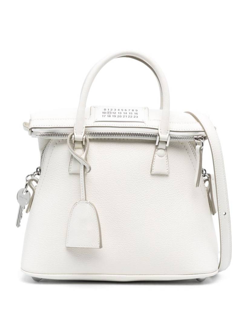 Maison Margiela mini 5AC Classique top-handle bag - White von Maison Margiela