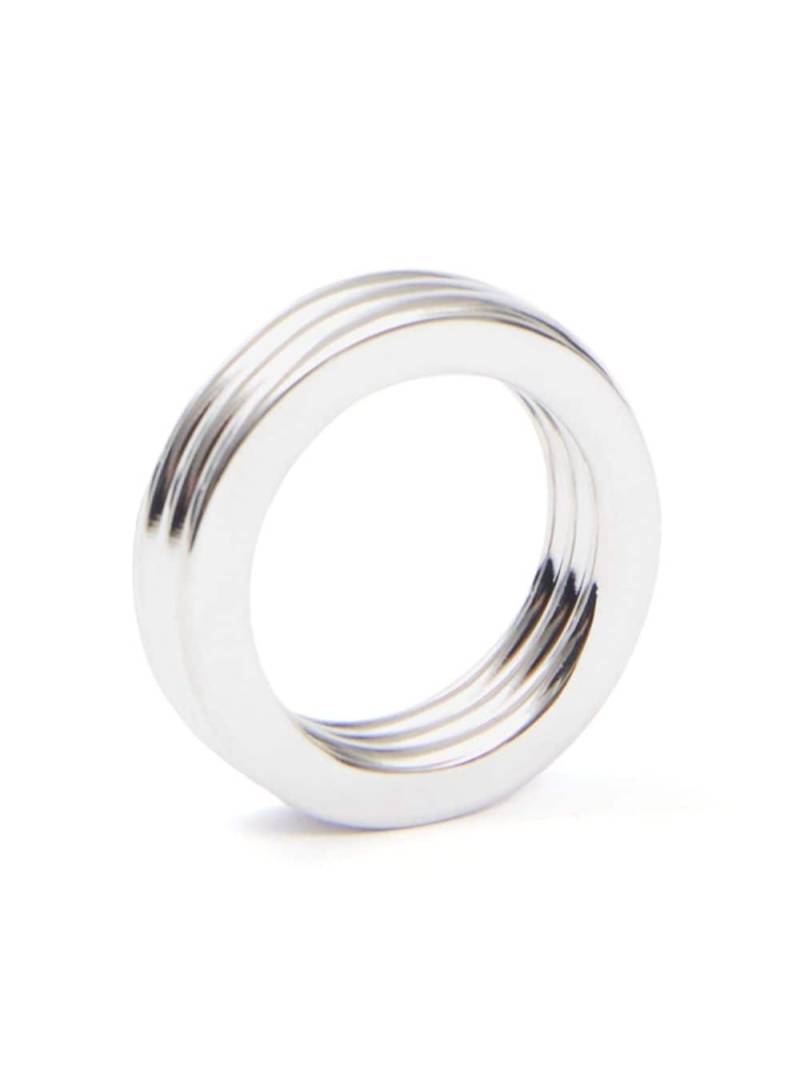 Maison Margiela polished band ring - Silver von Maison Margiela