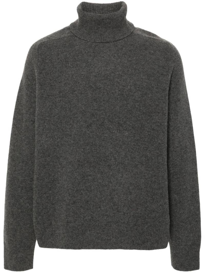 Maison Margiela roll-neck wool jumper - Grey von Maison Margiela