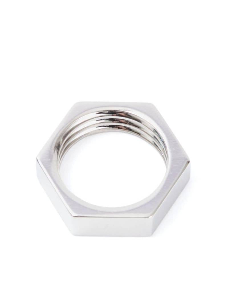 Maison Margiela screw-motif ring - Silver von Maison Margiela