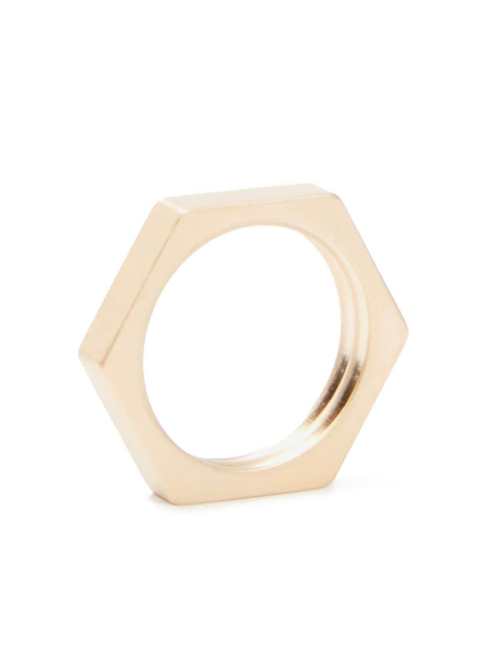 Maison Margiela screw-motif ring - Yellow von Maison Margiela