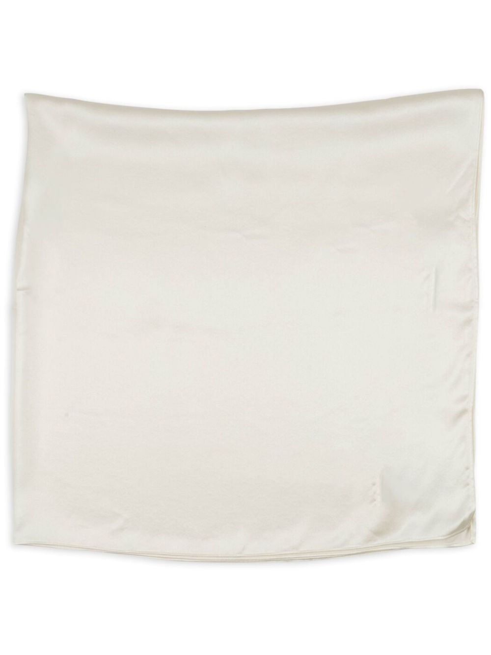 Maison Margiela silk satin "White" scarf von Maison Margiela