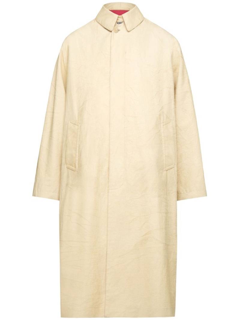 Maison Margiela Utility cotton trench coat - Brown von Maison Margiela