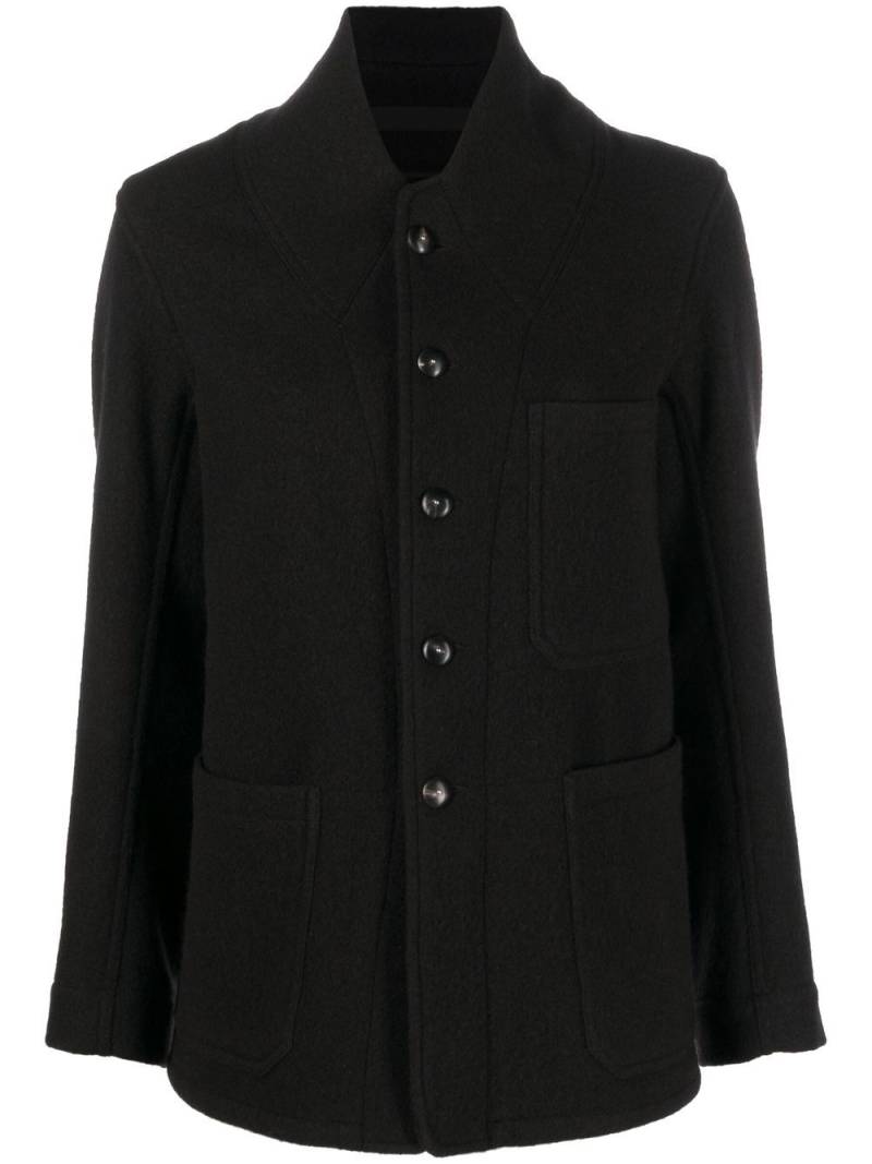 Maison Margiela single-breasted wool jacket - Black von Maison Margiela