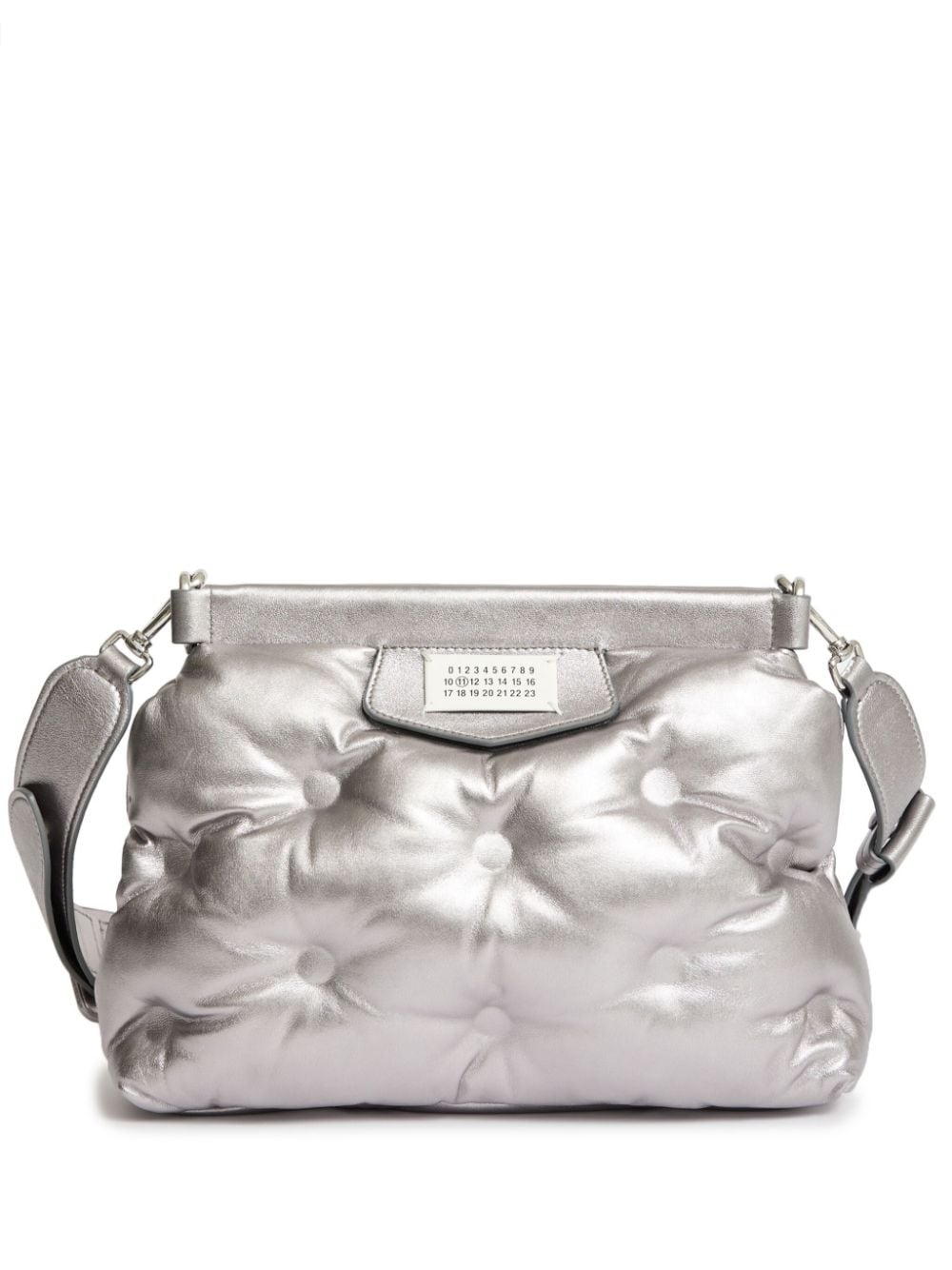 Maison Margiela small Glam Slam Classique shoulder bag - Silver von Maison Margiela