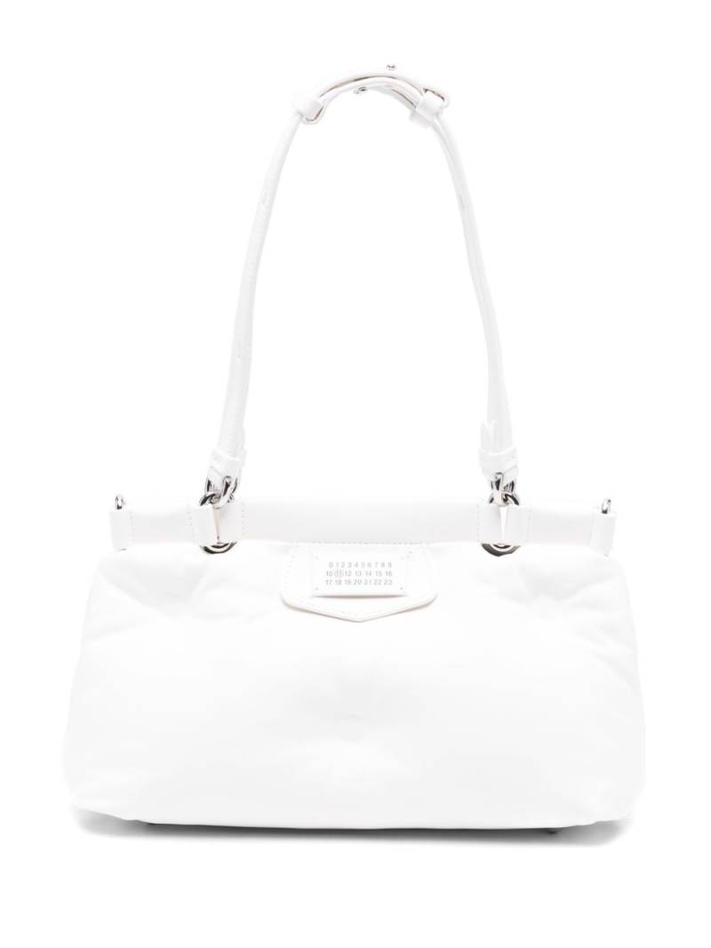 Maison Margiela small Glam Slam leather shoulder bag - White von Maison Margiela