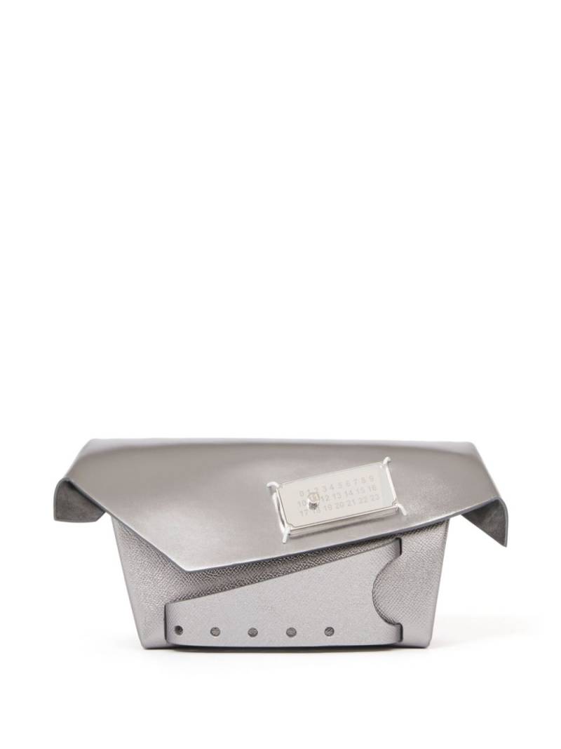 Maison Margiela small Snatched Classique shoulder bag - Grey von Maison Margiela