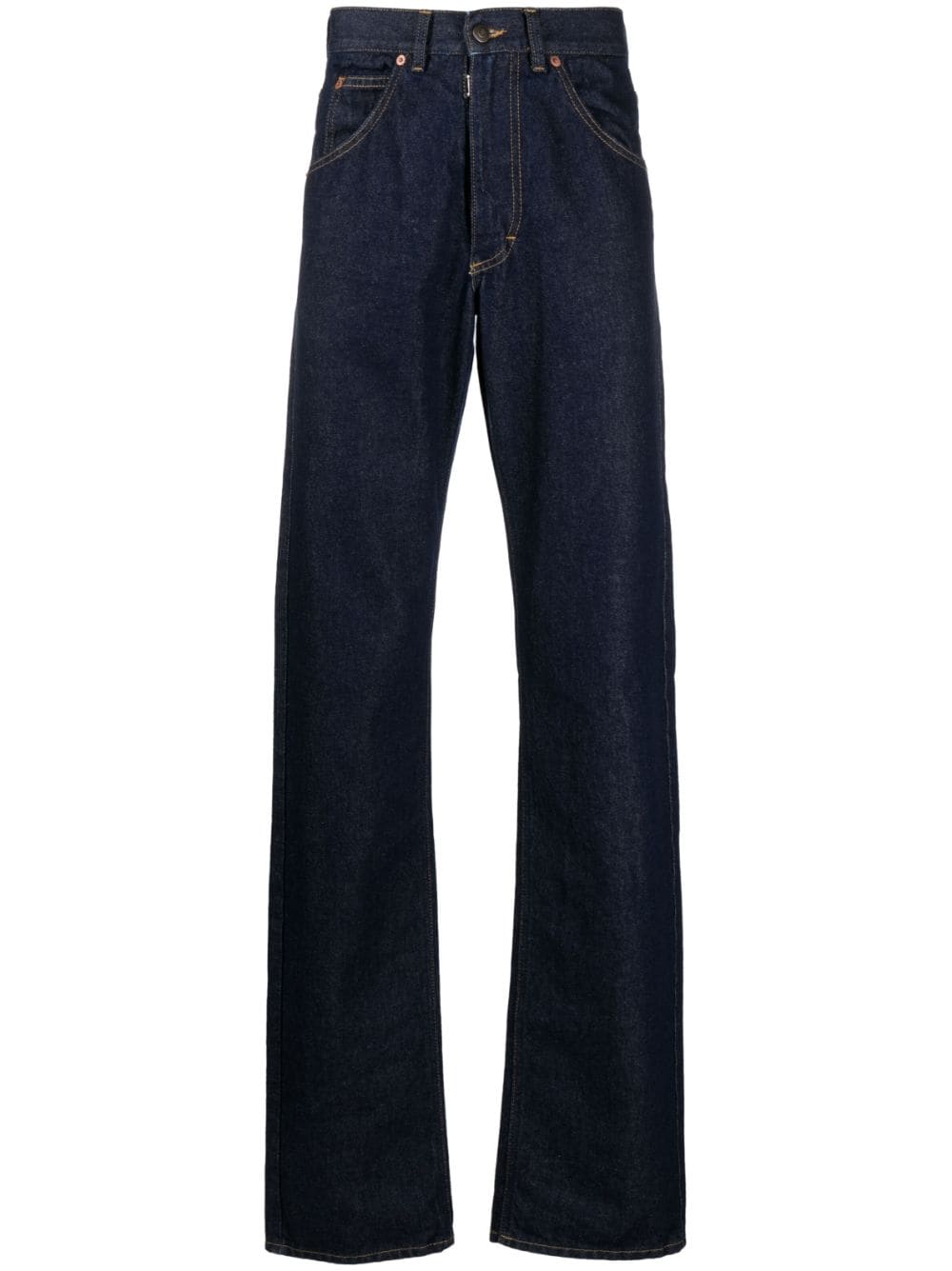 Maison Margiela mid-rise straight-leg jeans - Blue von Maison Margiela