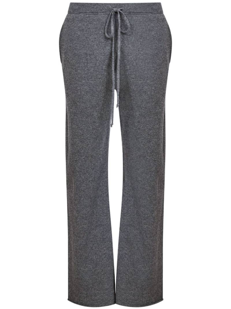 Maison Margiela wool-cashmere track pants - Grey von Maison Margiela