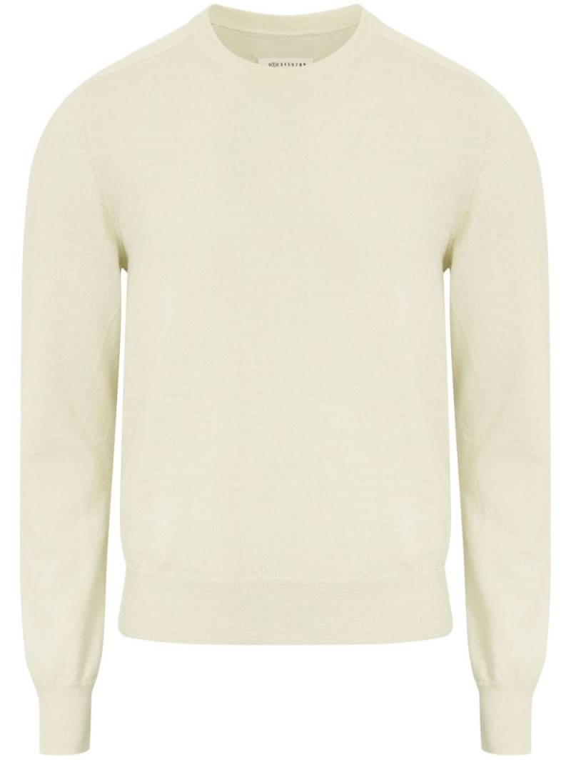 Maison Margiela wool jumper - Neutrals von Maison Margiela