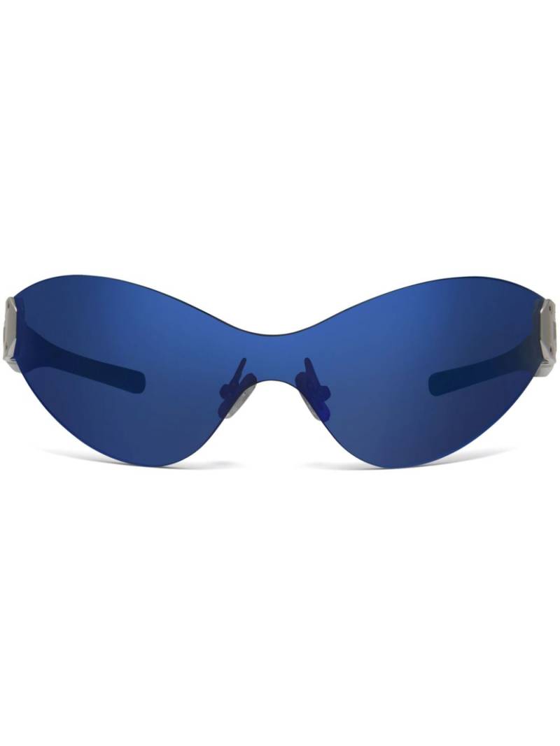 Maison Margiela x Gentle Monster oval sunglasses - Blue von Maison Margiela