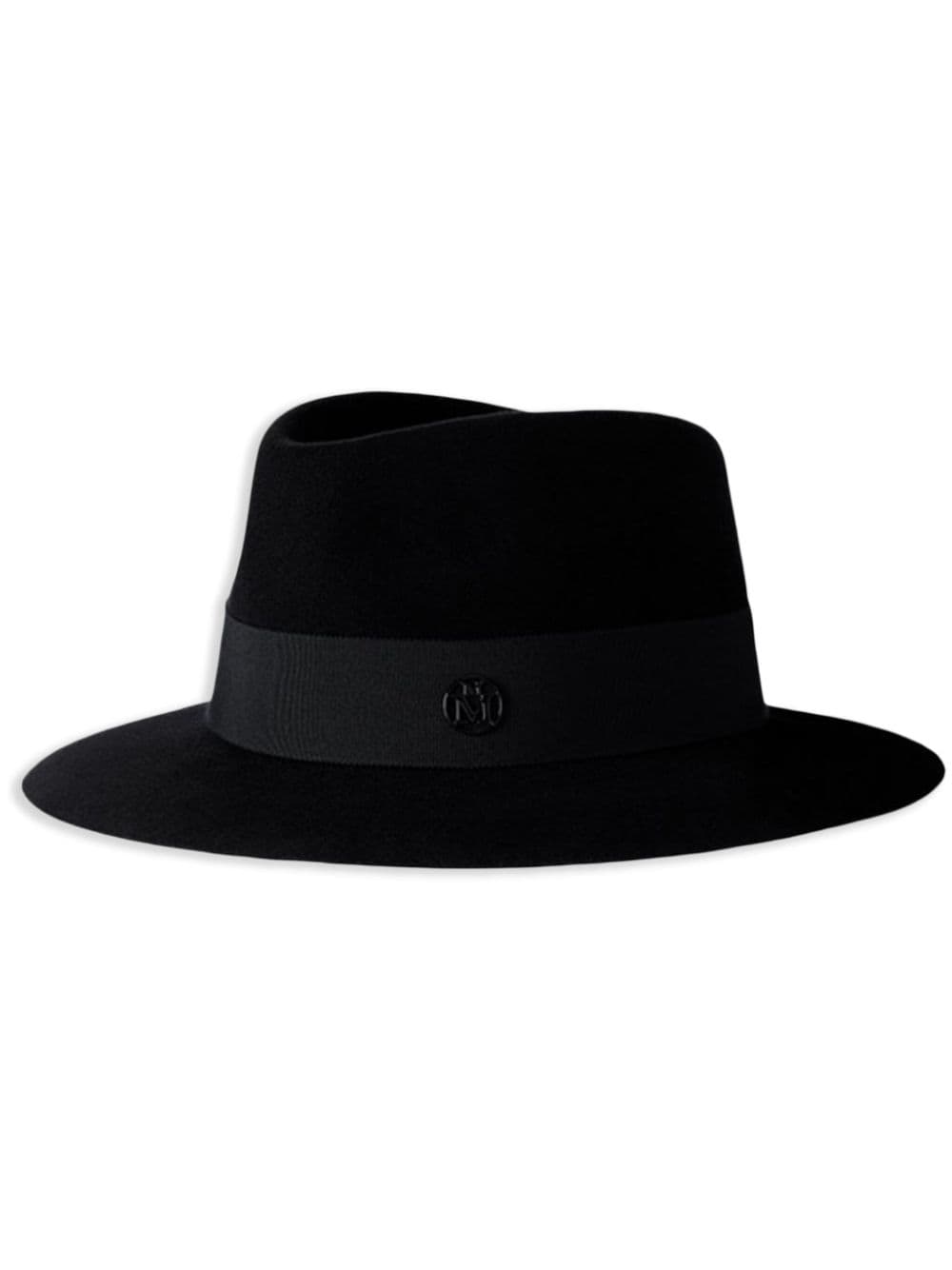 Maison Michel André felt Fedora hat - Black von Maison Michel