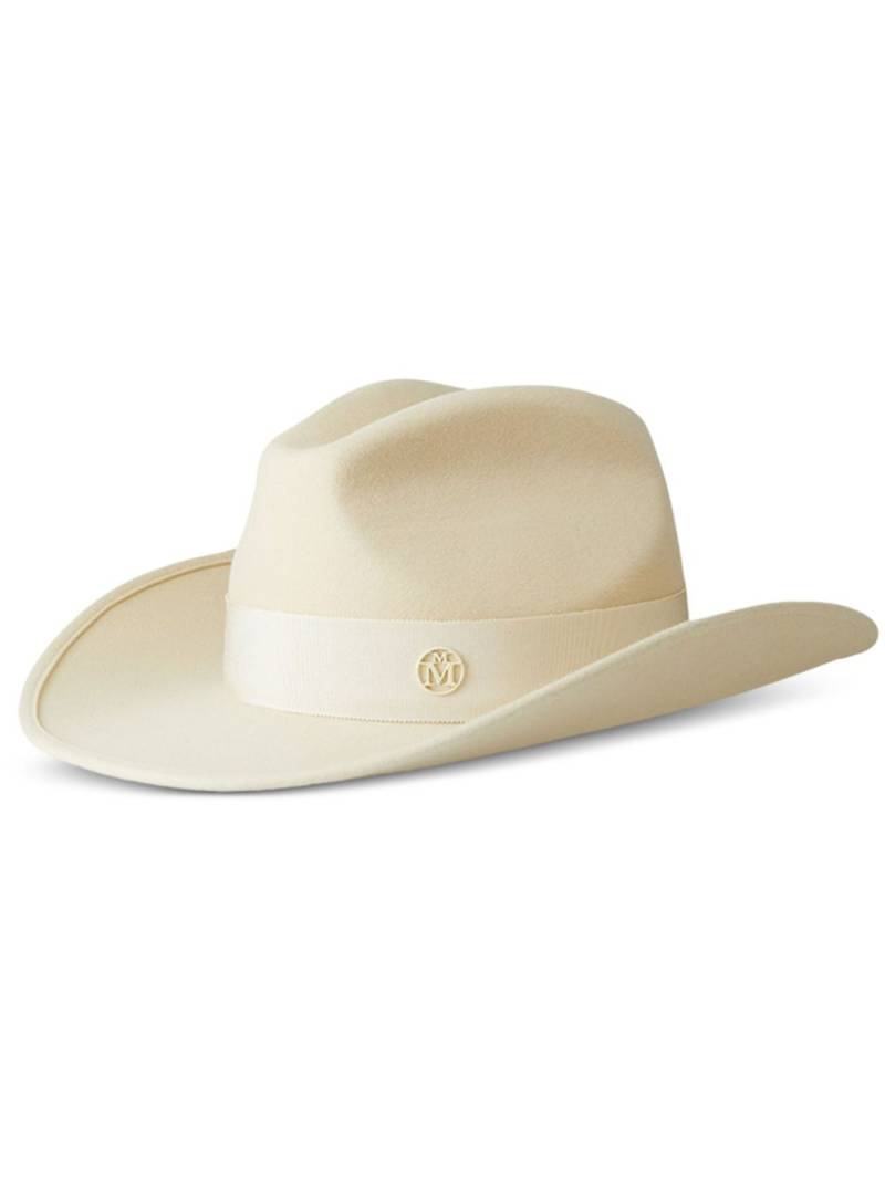 Maison Michel Austin hat - Neutrals von Maison Michel