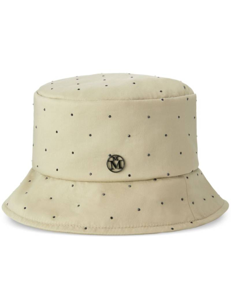 Maison Michel Axel bucket hat - Neutrals von Maison Michel