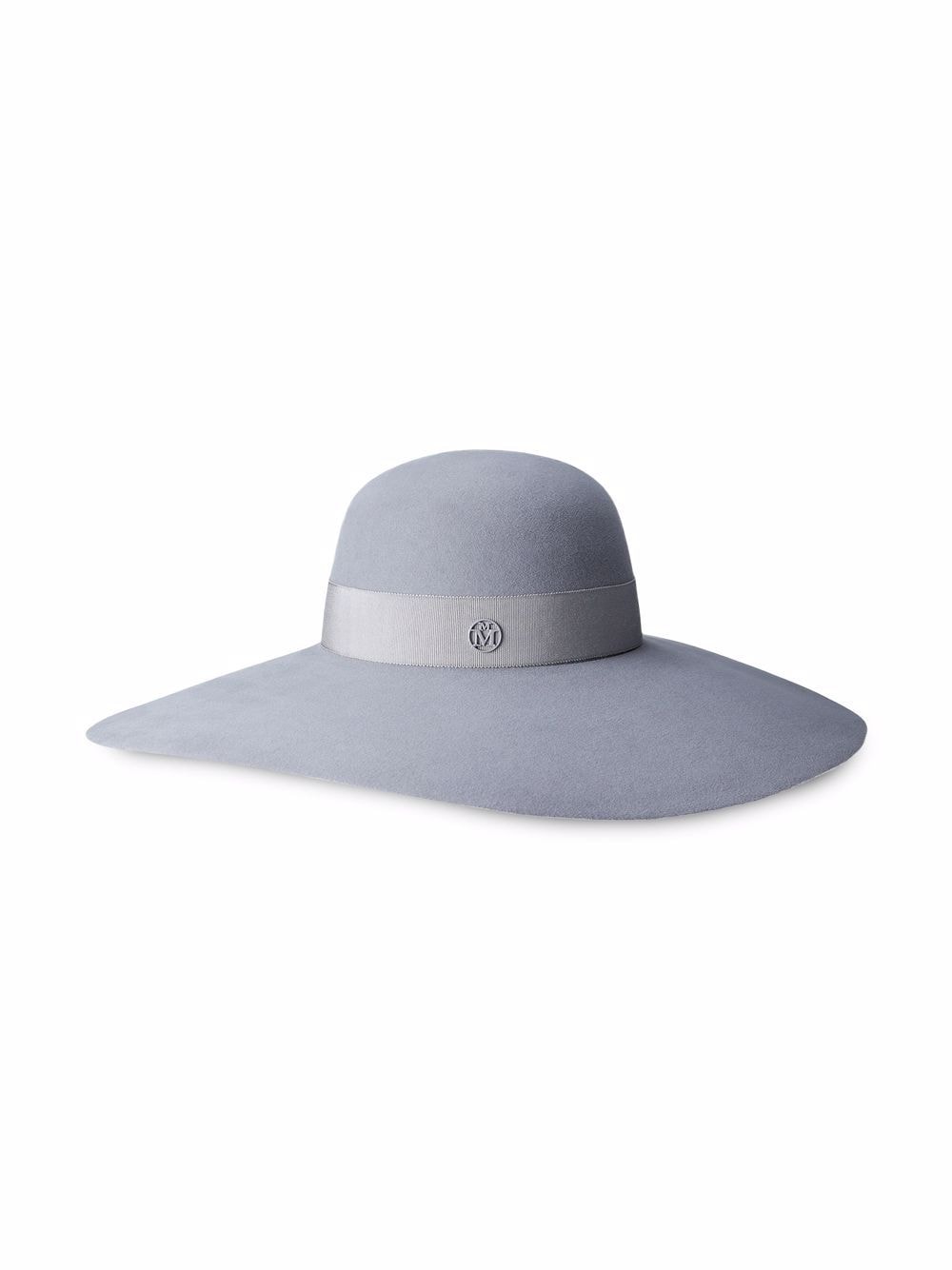 Maison Michel Blanche fur felt hat - Grey von Maison Michel