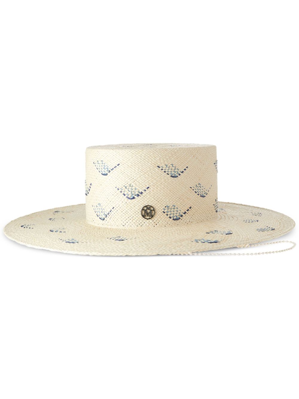 Maison Michel Lana straw hat - Neutrals von Maison Michel