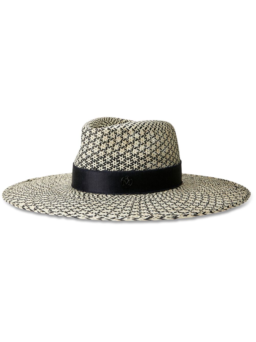 Maison Michel Charline wide-brim fedora hat - Neutrals von Maison Michel