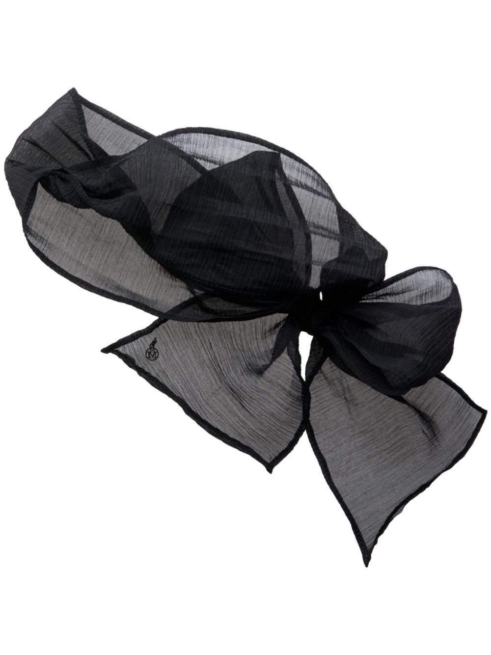 Maison Michel Fanfan headband - Black von Maison Michel