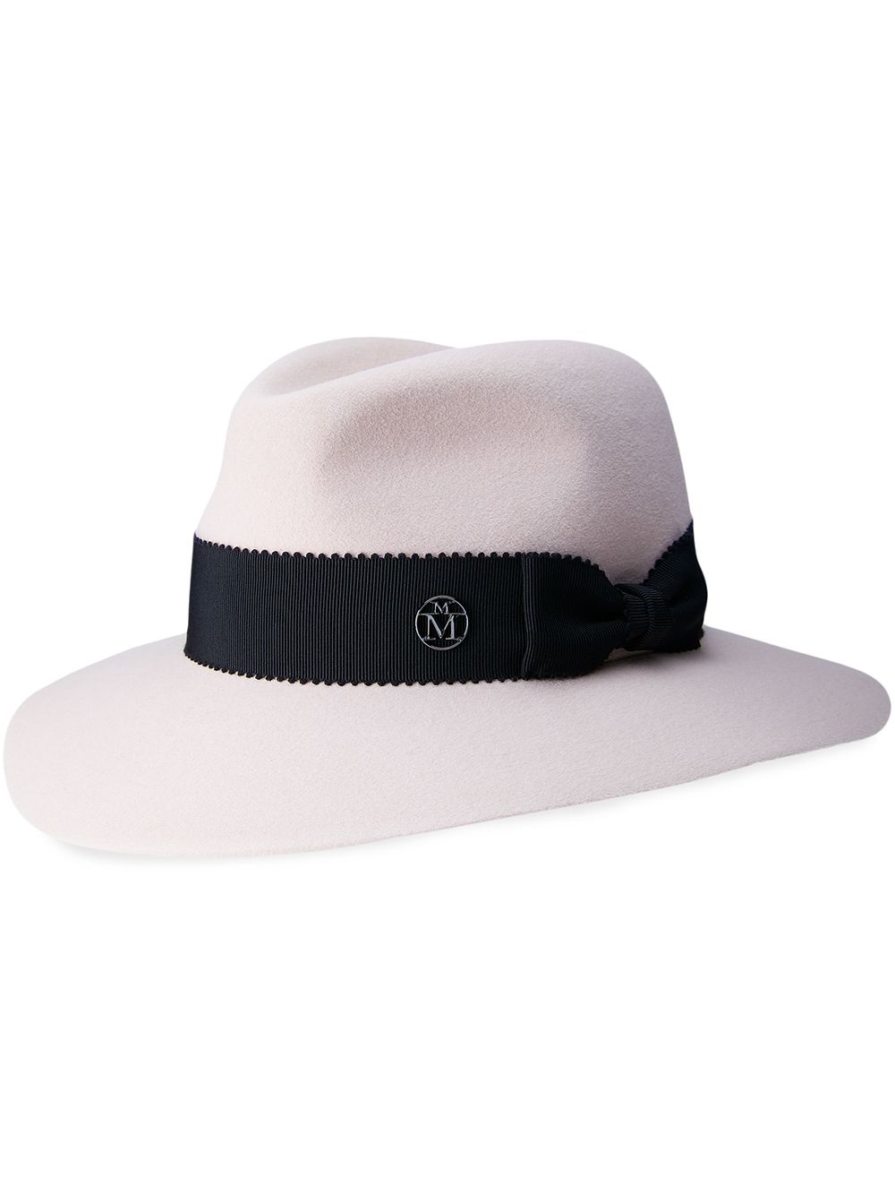 Maison Michel Henrietta fedora hat - Neutrals von Maison Michel