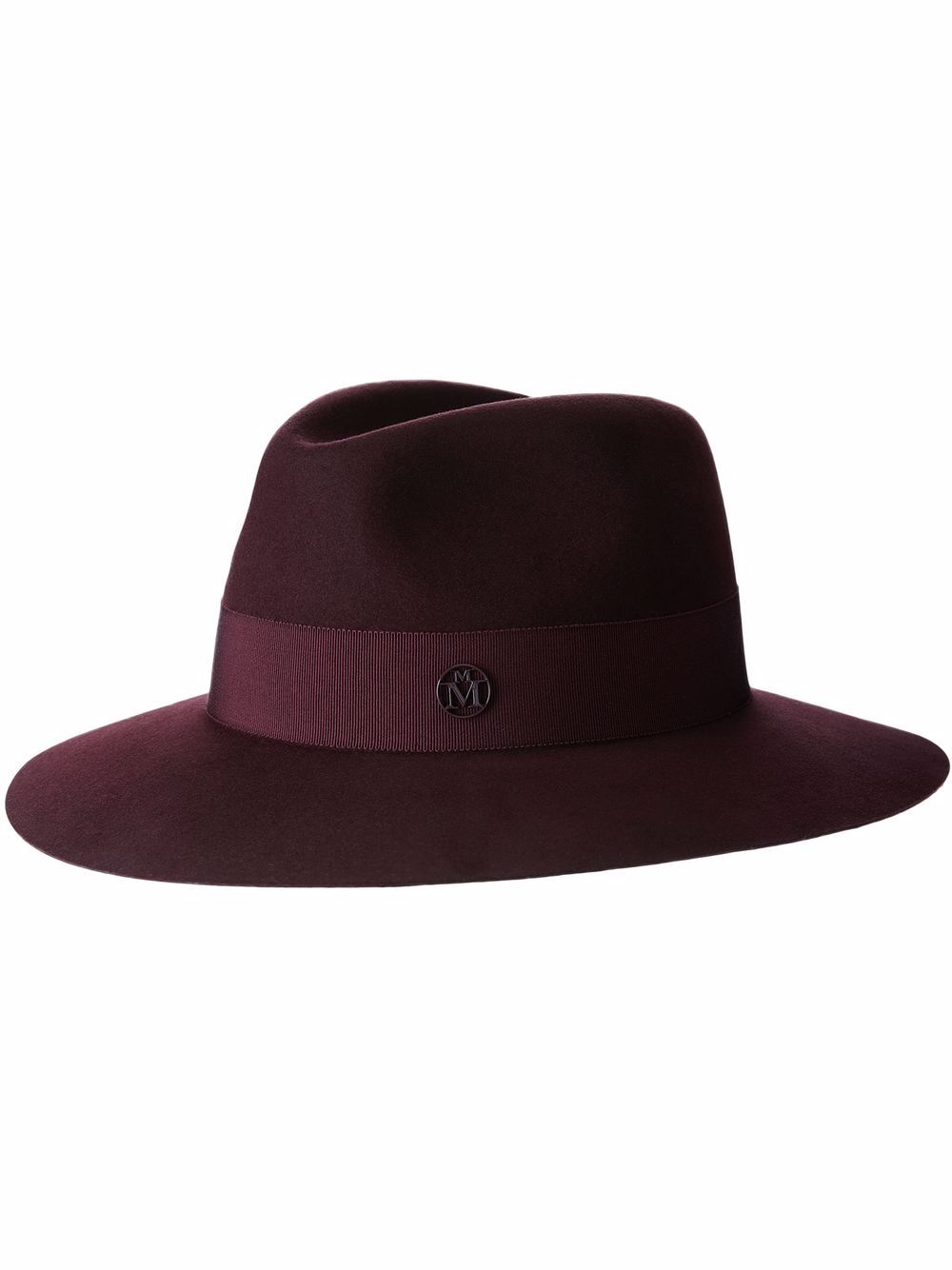 Maison Michel Henrietta felt fedora hat - Red von Maison Michel