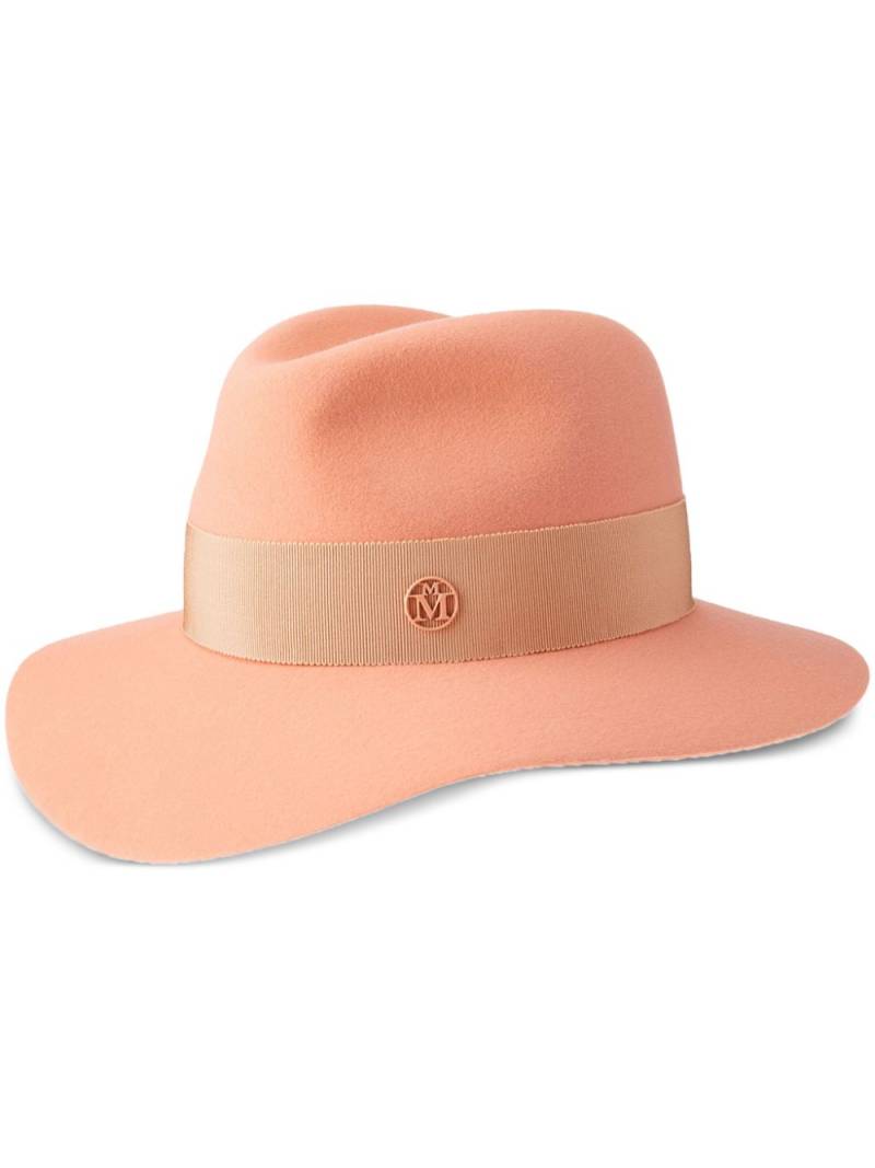 Maison Michel Henrietta wool-felt fedora - Pink von Maison Michel