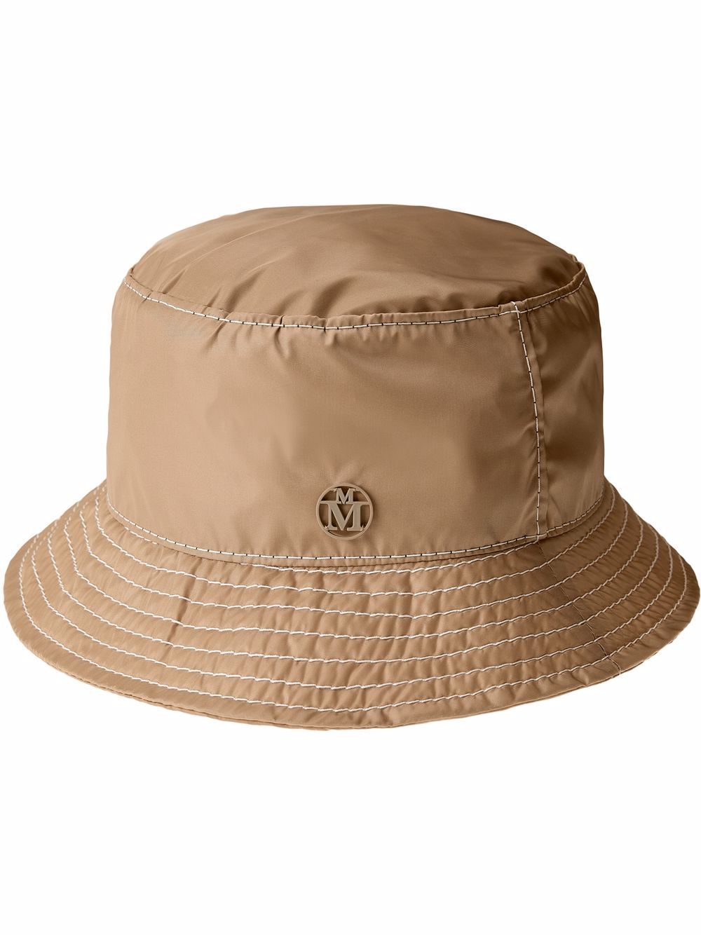 Maison Michel Jason foldable bucket hat - Neutrals von Maison Michel