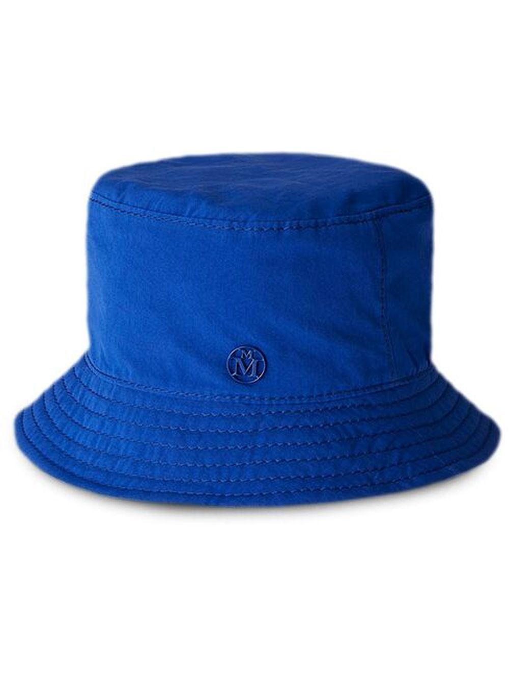 Maison Michel Jason logo-detail bucket hat - Blue von Maison Michel