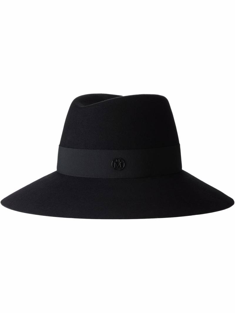 Maison Michel Kate waterproof felt hat - Black von Maison Michel