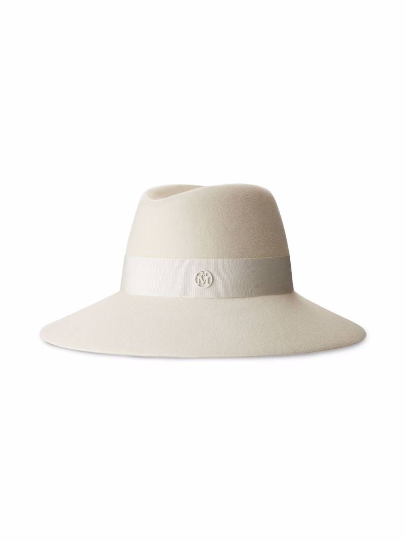 Maison Michel Kate waterproof felt hat - Neutrals von Maison Michel