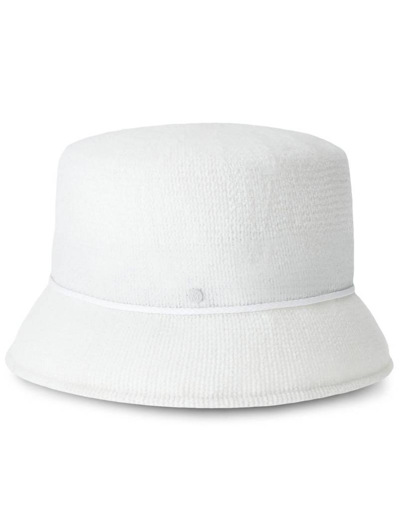 Maison Michel Mini New Kendall bucket-hat - White von Maison Michel