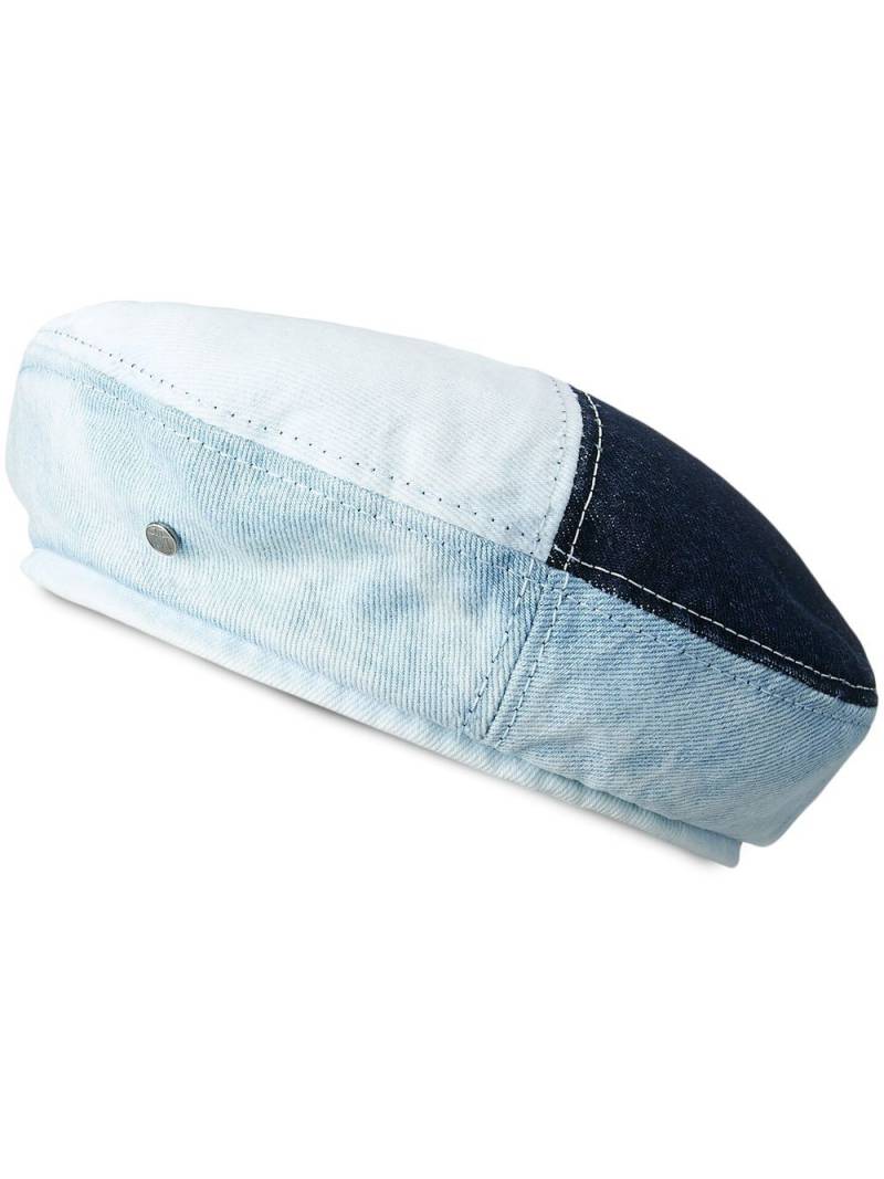 Maison Michel New Billy denim cap - Blue von Maison Michel