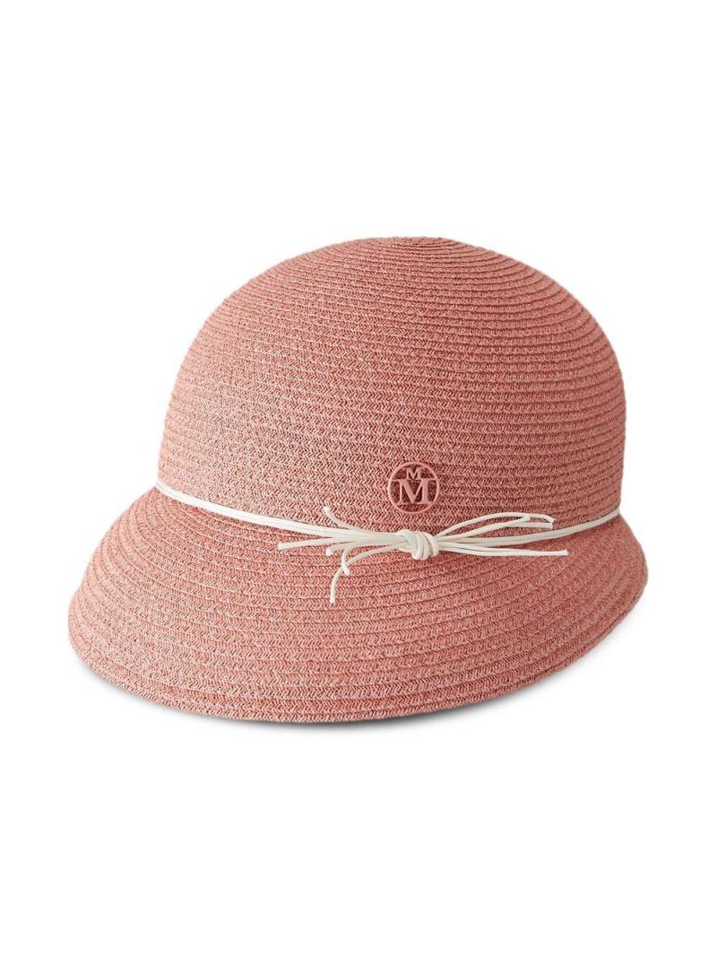 Maison Michel Patty visor hat - Pink von Maison Michel