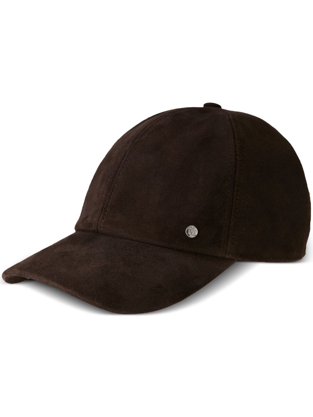 Maison Michel Tiger leather baseball cap - Brown von Maison Michel