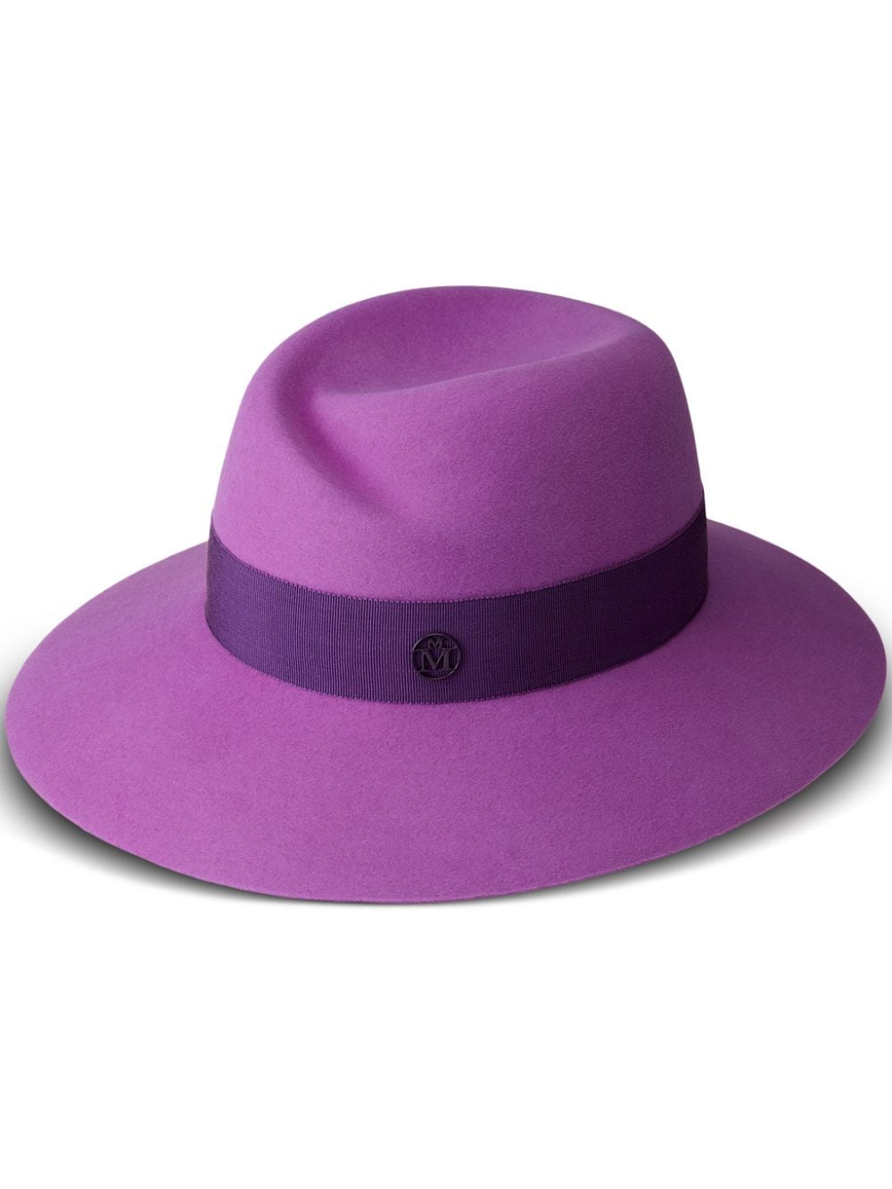 Maison Michel Virginie fedora hat - Purple von Maison Michel