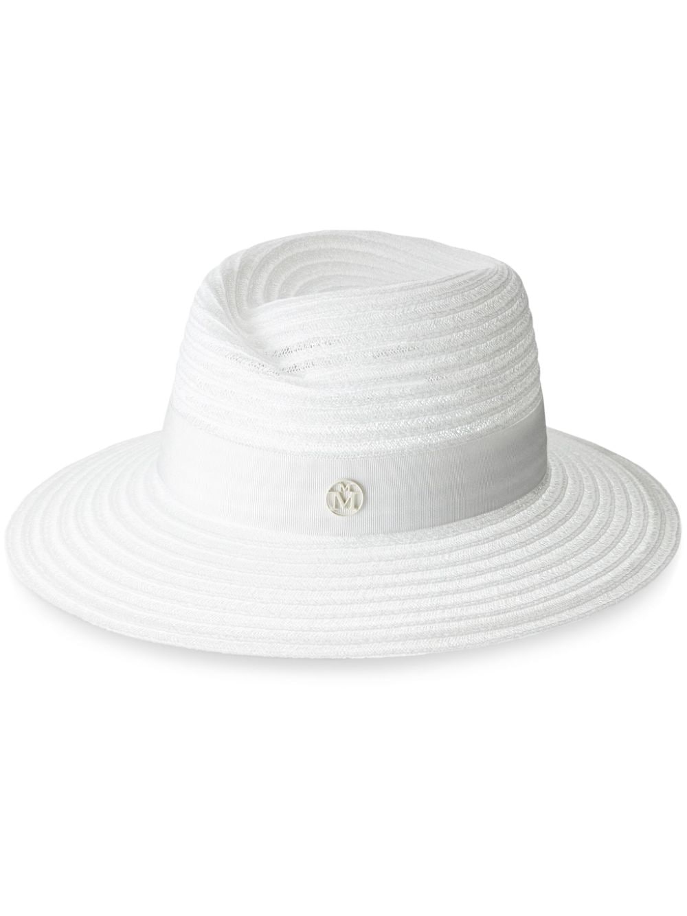 Maison Michel Virginie hat - White von Maison Michel