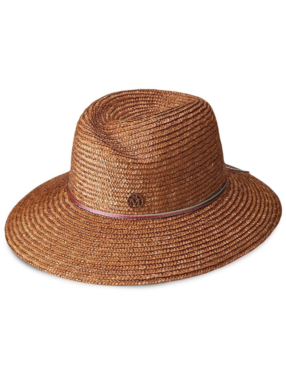 Maison Michel Virginie straw hat - Brown von Maison Michel