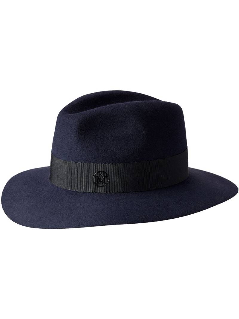 Maison Michel Henrietta felt Fedora hat - Neutrals von Maison Michel