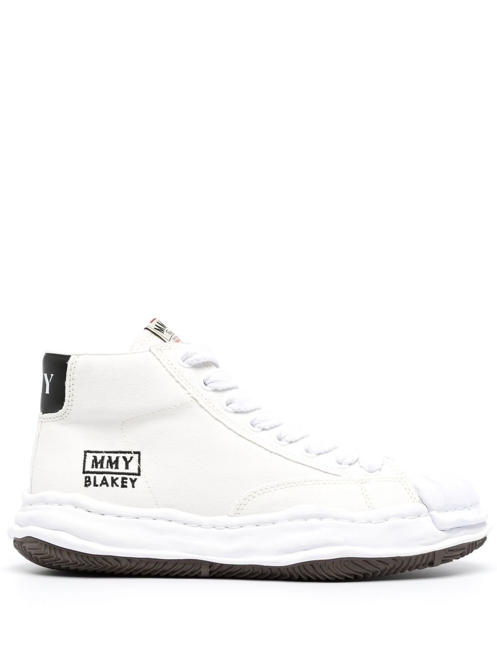 Maison MIHARA YASUHIRO Blakey mid-top sneakers - White von Maison MIHARA YASUHIRO