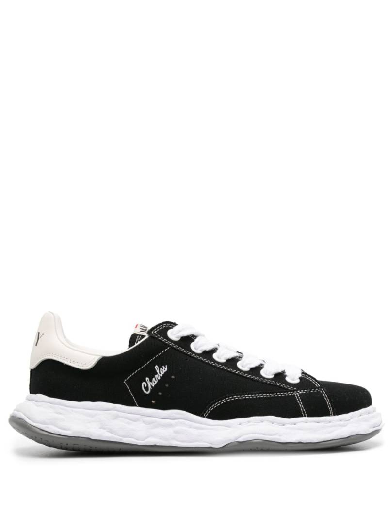 Maison MIHARA YASUHIRO Charles canvas sneakers - Black von Maison MIHARA YASUHIRO