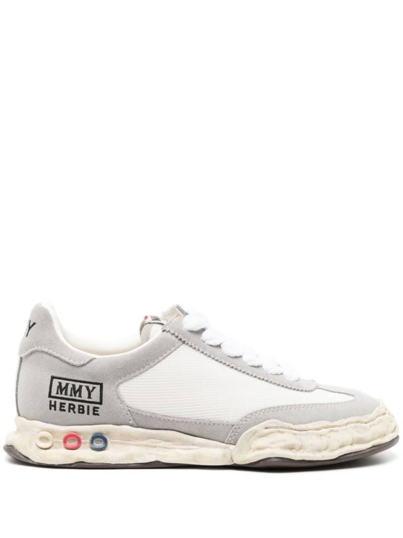 Maison MIHARA YASUHIRO Herbie distressed-effect sneakers - Grey von Maison MIHARA YASUHIRO