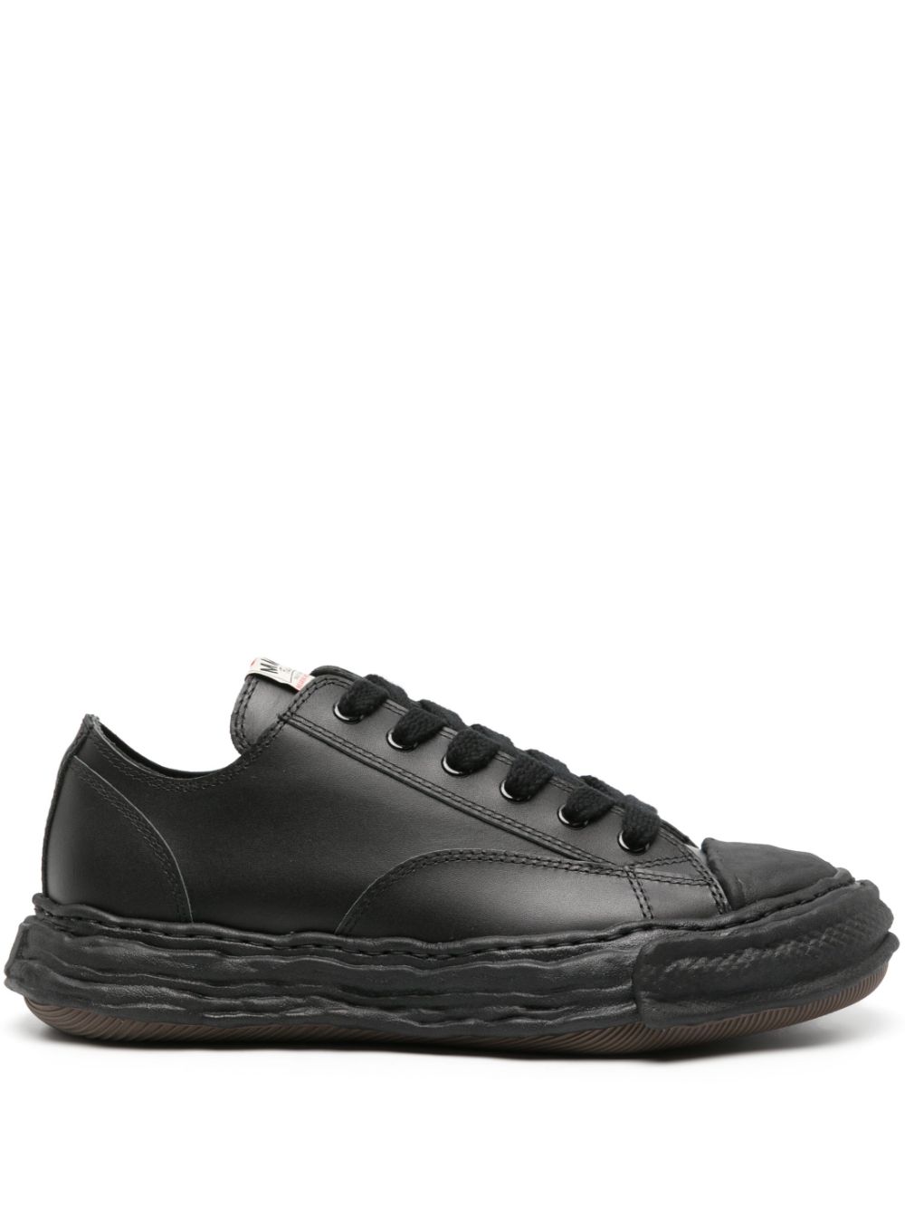 Maison MIHARA YASUHIRO Peterson 23 OG Sole leather sneakers - Black von Maison MIHARA YASUHIRO