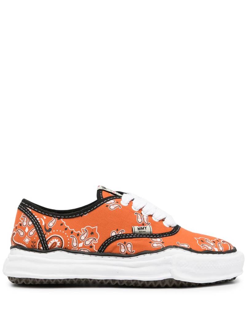 Maison MIHARA YASUHIRO Baker low-top sneakers - Orange von Maison MIHARA YASUHIRO