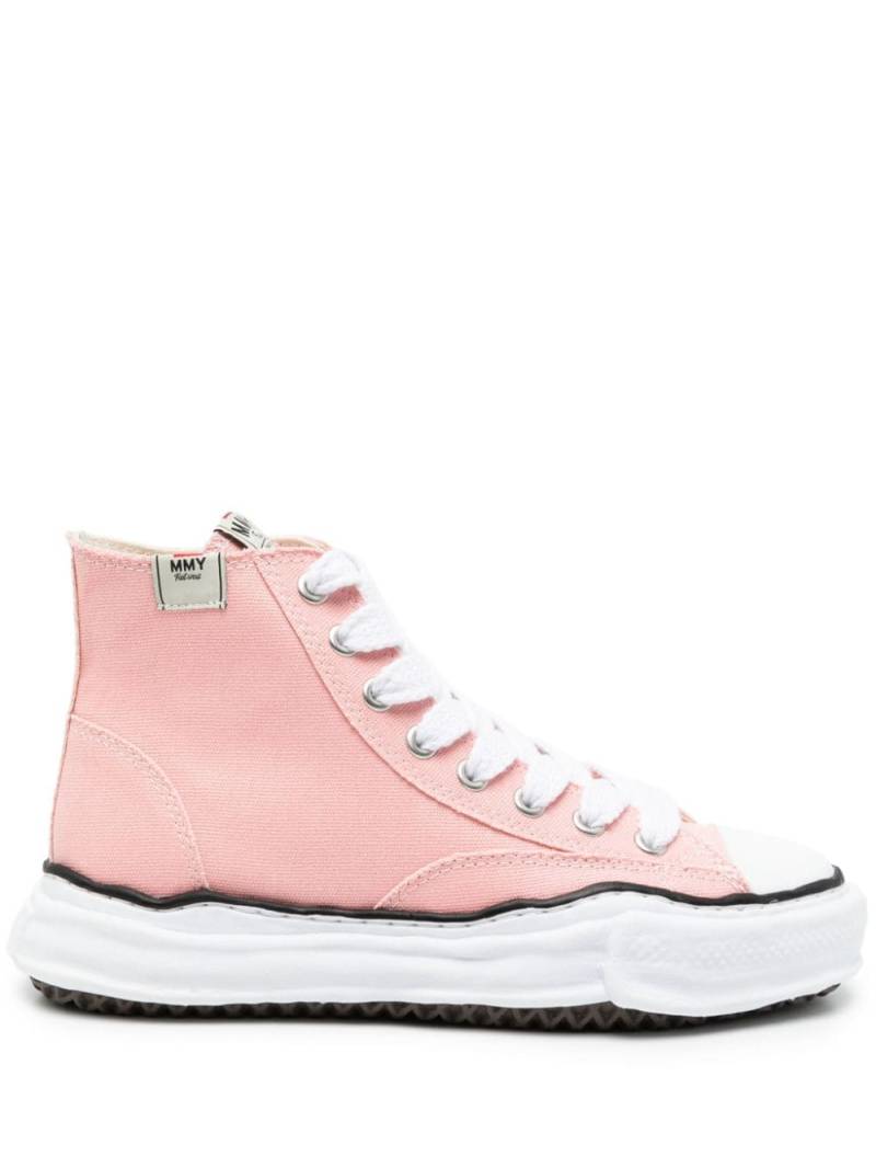 Maison MIHARA YASUHIRO Peterson cotton-canvas sneakers - Pink von Maison MIHARA YASUHIRO