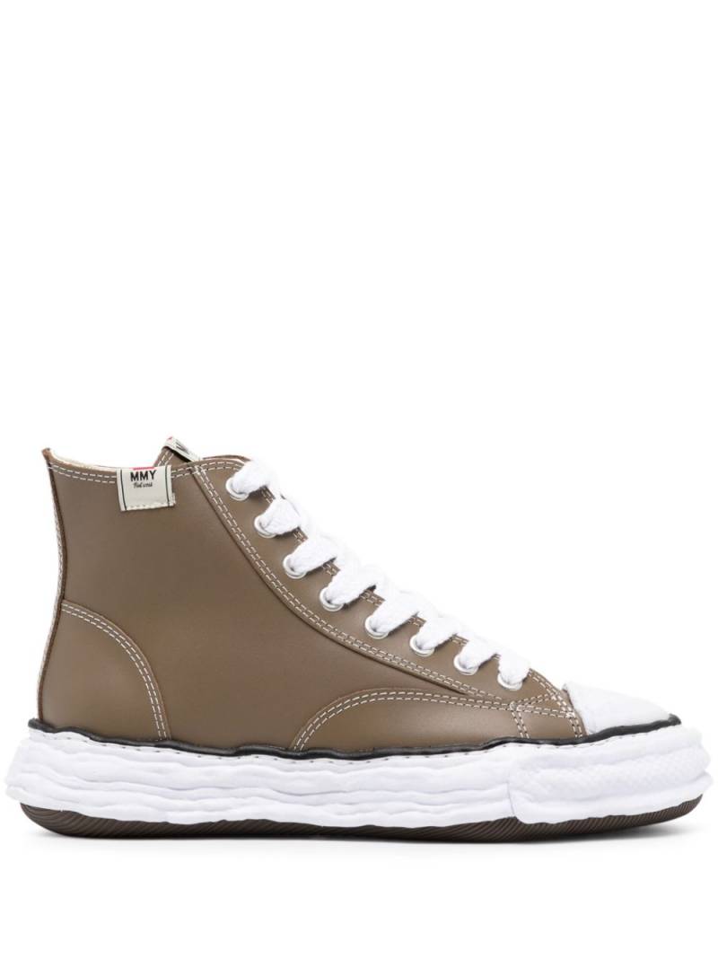 Maison MIHARA YASUHIRO Peterson23 high-top sneakers - Brown von Maison MIHARA YASUHIRO