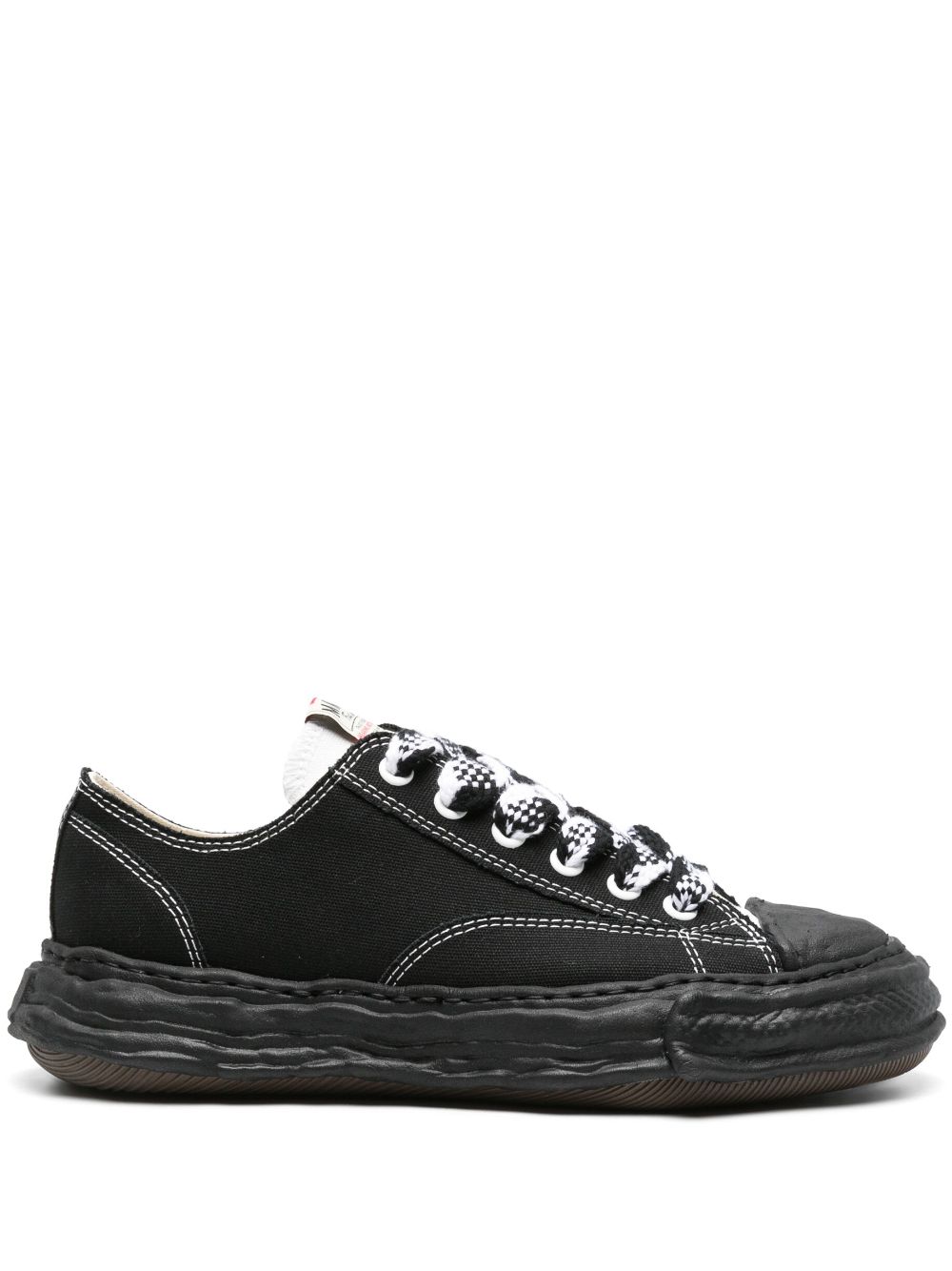 Maison MIHARA YASUHIRO Petterson canvas sneakers - Black von Maison MIHARA YASUHIRO