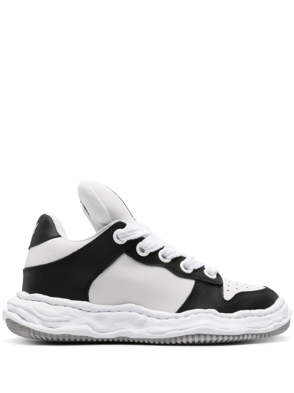 Maison MIHARA YASUHIRO Wayne chunky leather sneakers - White von Maison MIHARA YASUHIRO